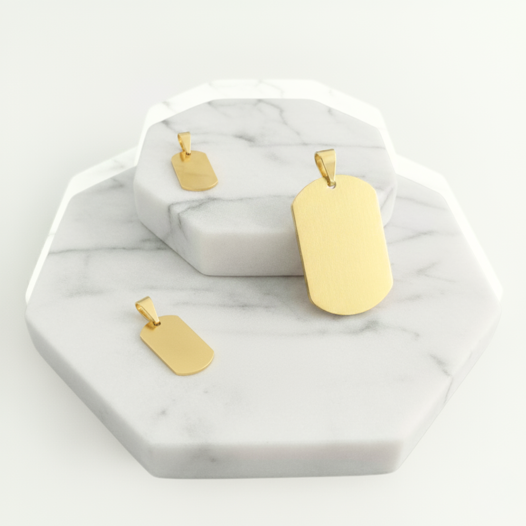 Dije Placa Fotograba Personalizable