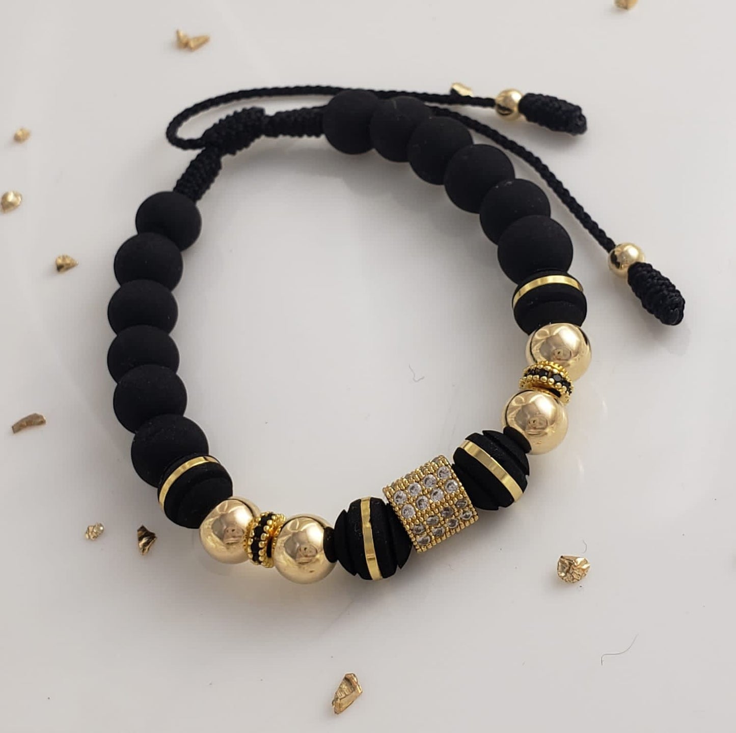 23801 - Herraje Hexagono Circonias 💎ᴠɪᴘ