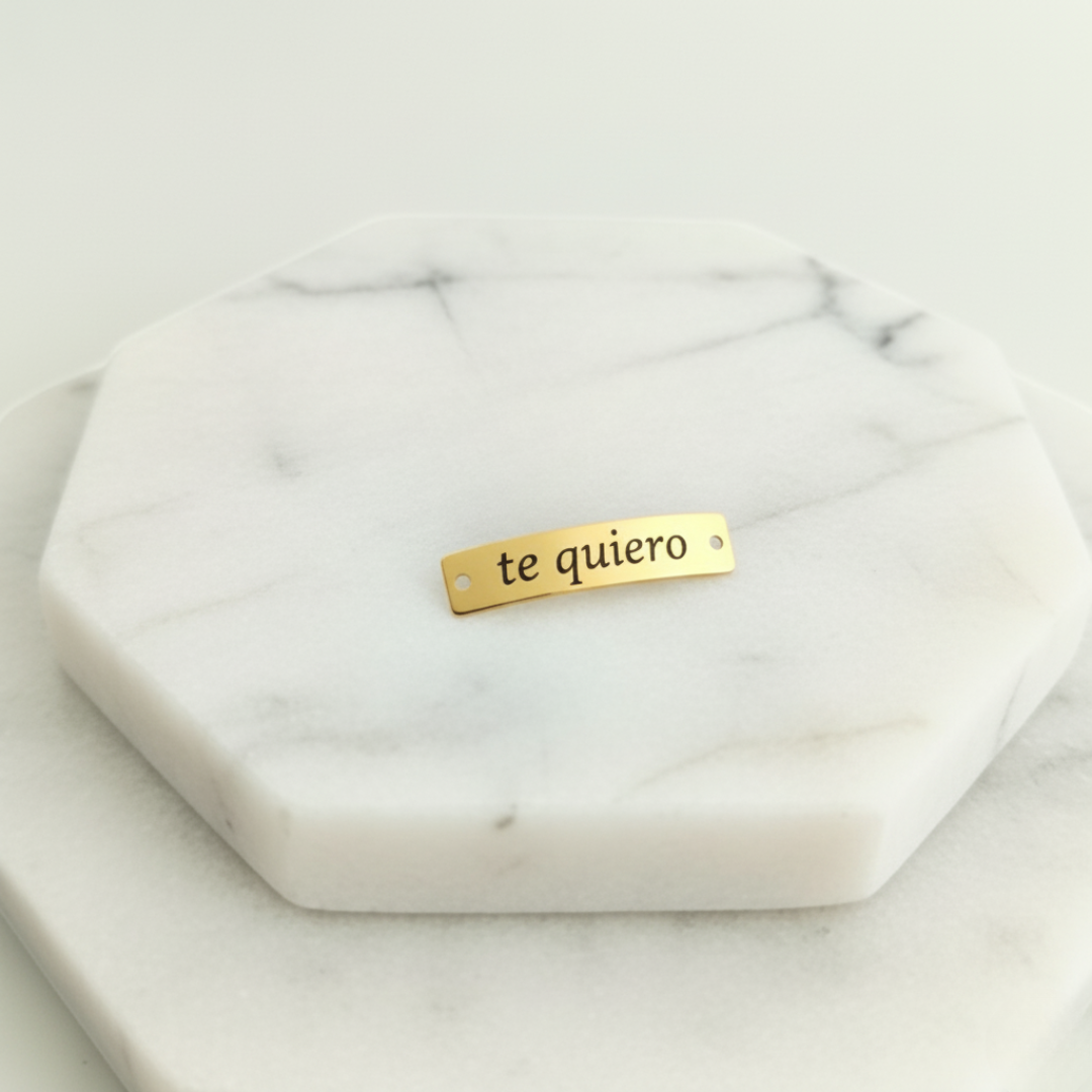 Herraje Placa Fotograba Cuadrada Curva