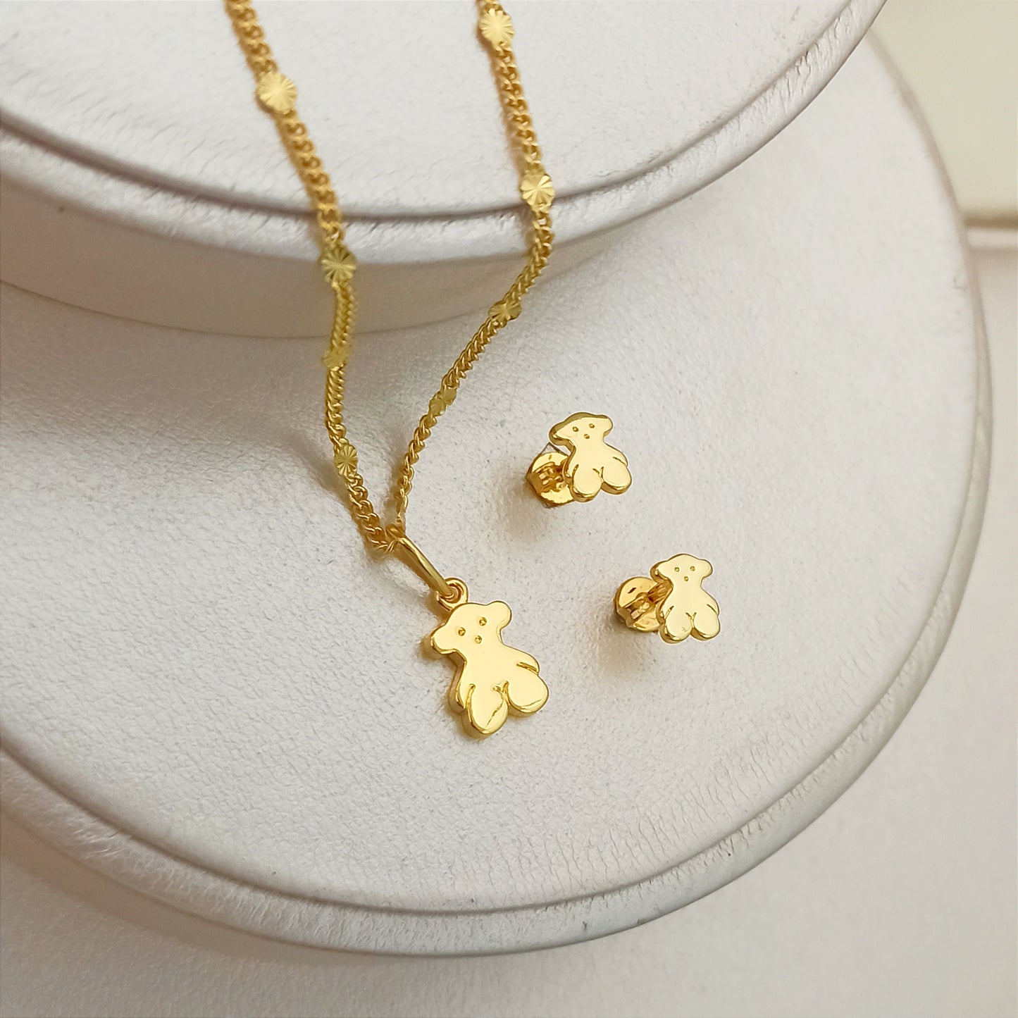 Set Cadena, dije y topitos Osito