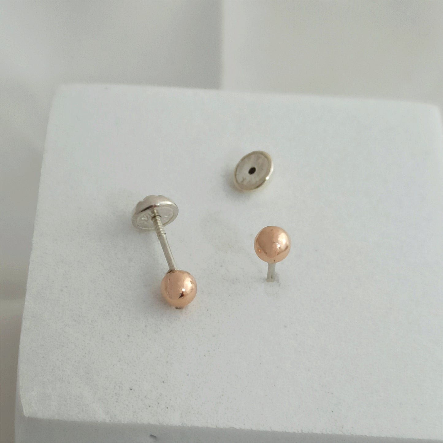 JP30903RS- Topito Balin 4mm Rosa