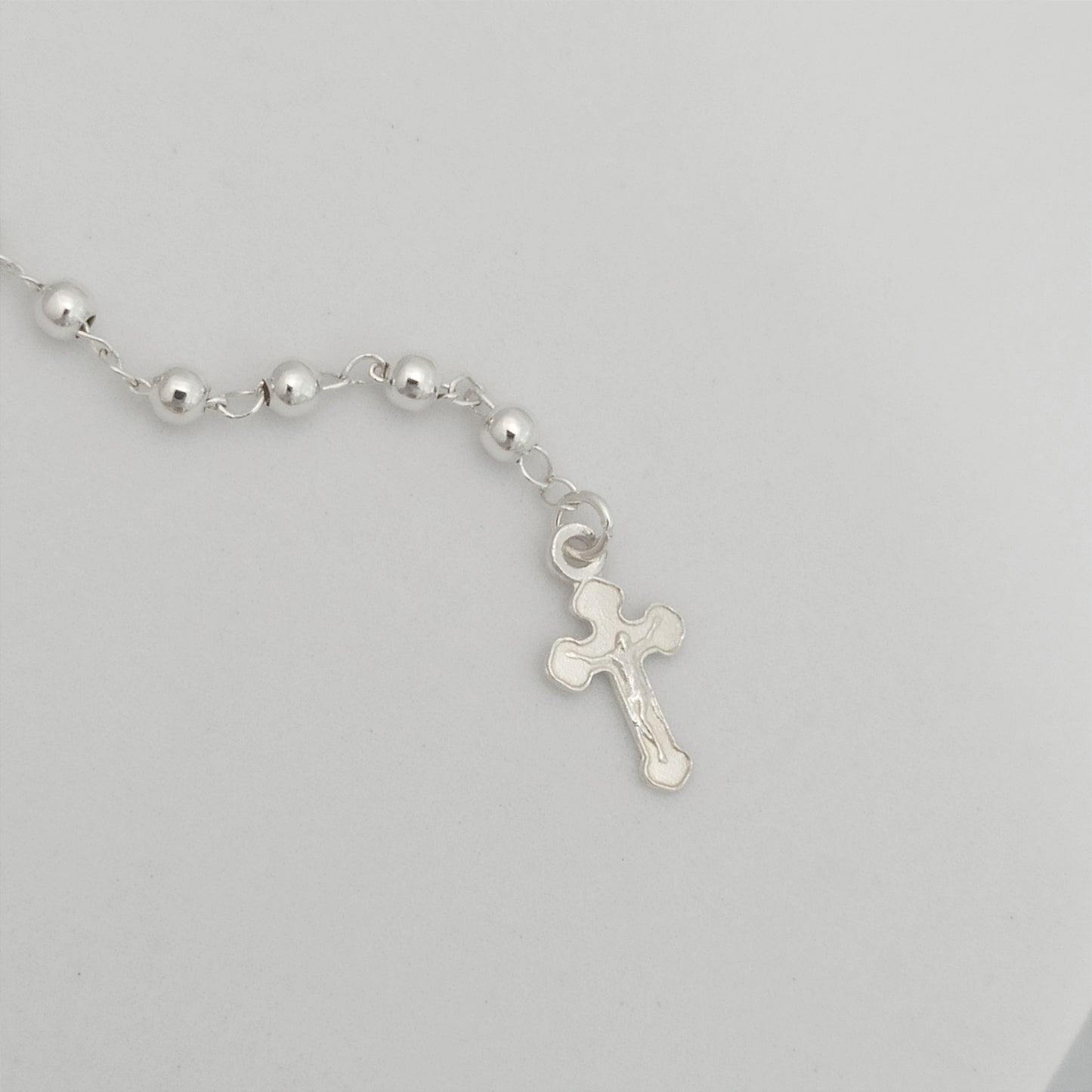 Rosario con Balin 3mm y de 45cm de Largo
