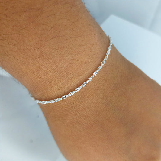 JP55171 - Pulsera Singapur de 1.7mm y 16cm