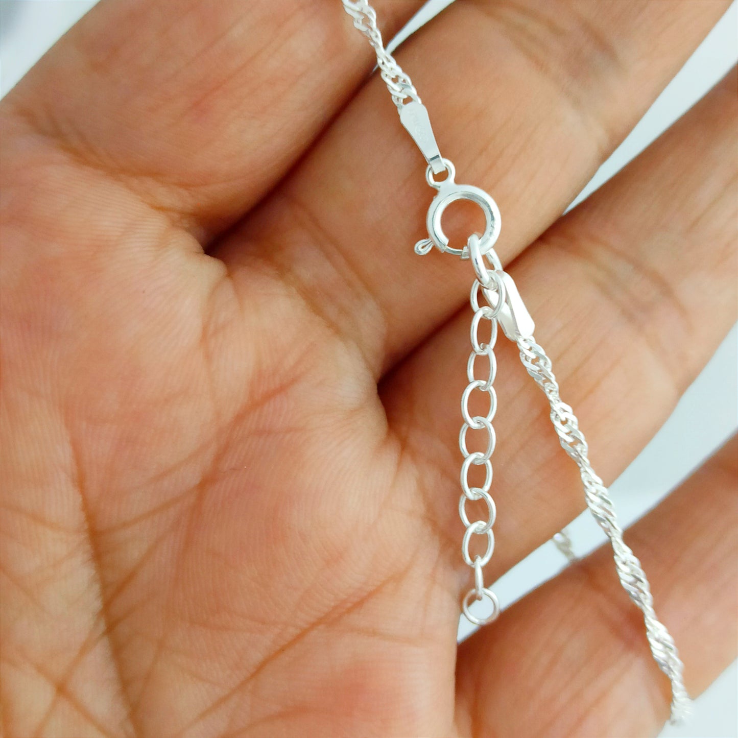 JP55171 - Pulsera Singapur de 1.7mm y 16cm