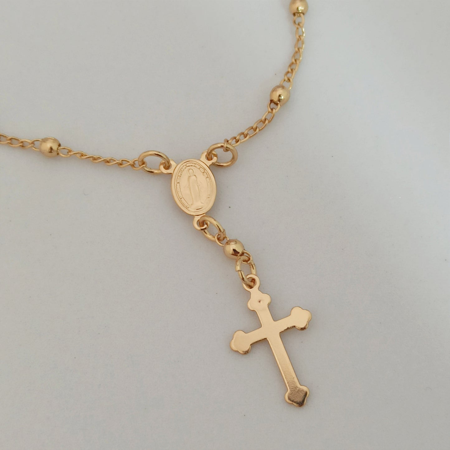 J53046 - P Denario con Virgen Milagrosa de 18.5cm