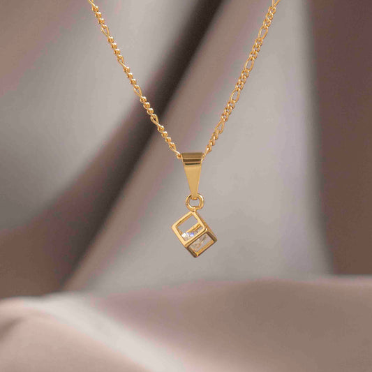 23156 - Dije Cubo Mini Circonia