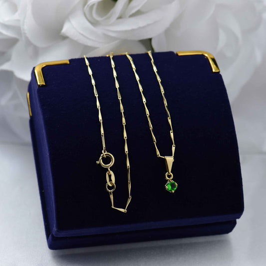 23157V - Dije Unique Verde