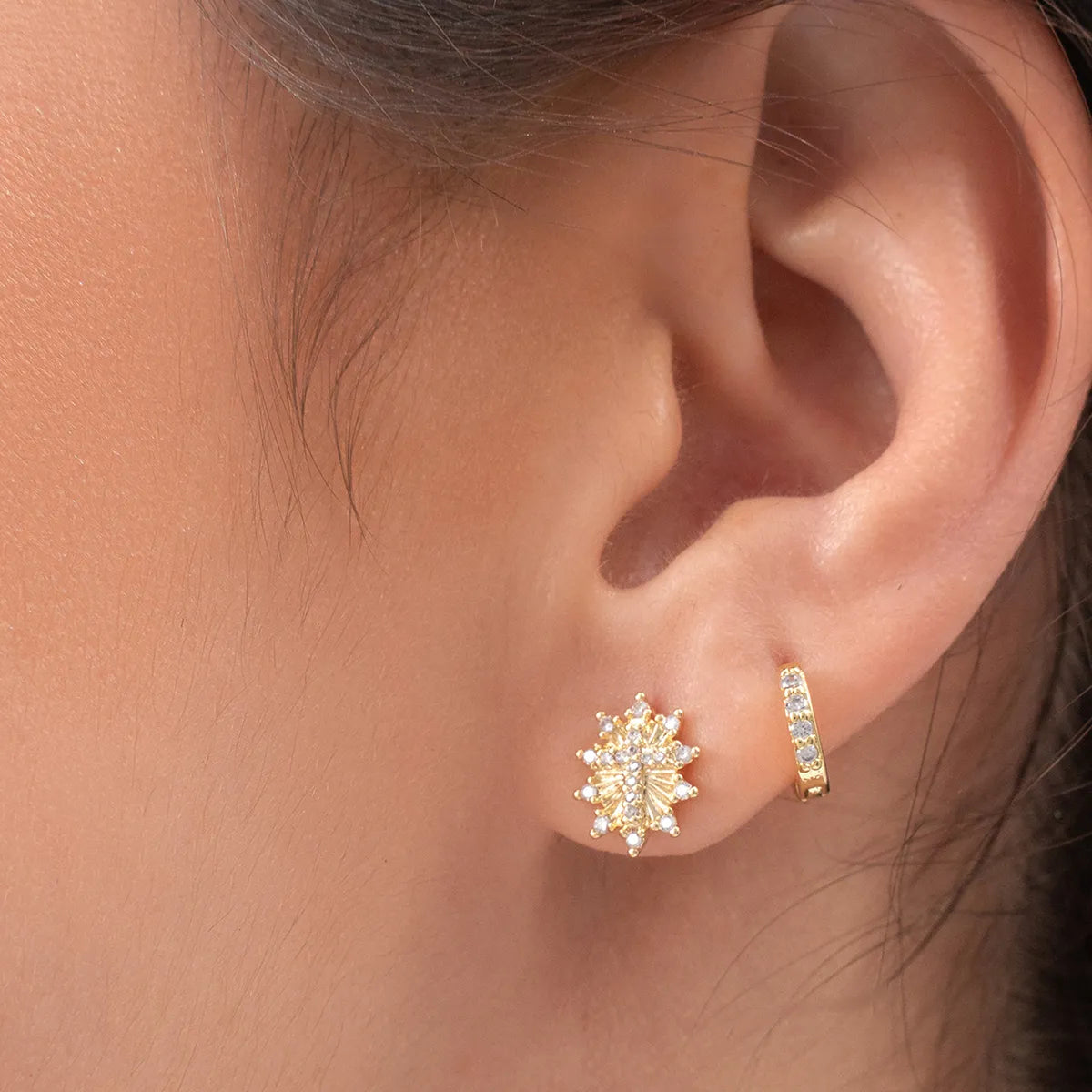 34035 - Topitos Cruz Sagrada Circonias