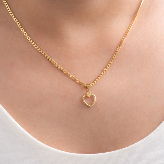 44206 - Cadena Cubana Plana Diamantada 45cm