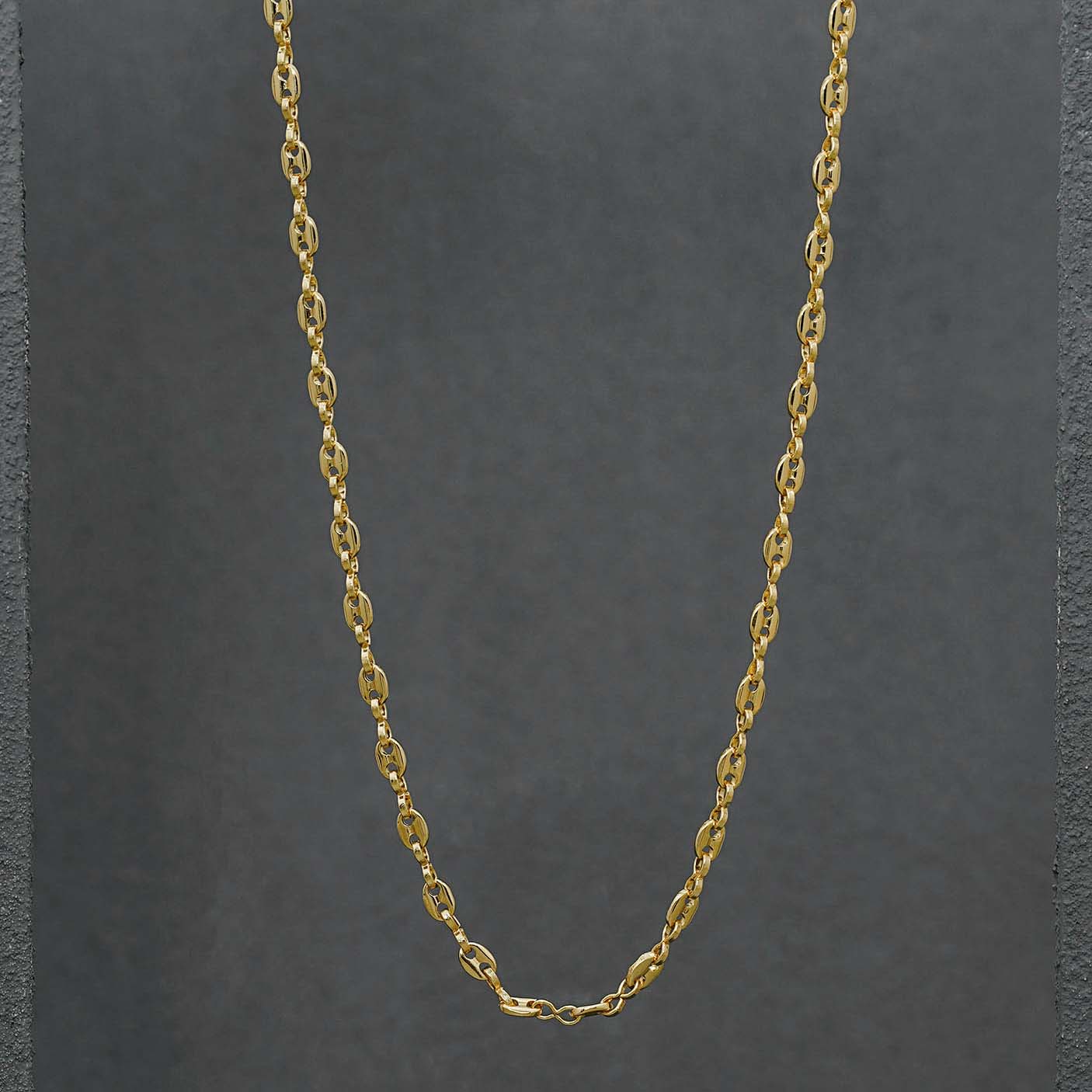 43038 - Cadena Grano de Cafe Delgada