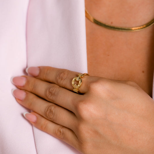 13061 - Anillo CT Rome Ajustable