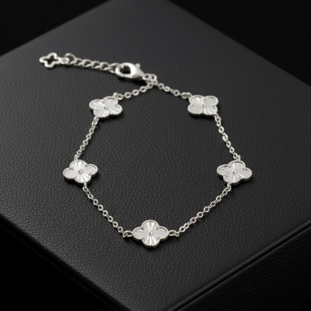 S-50046 - Pulsera Mini Clover de 15 Cms + Ext