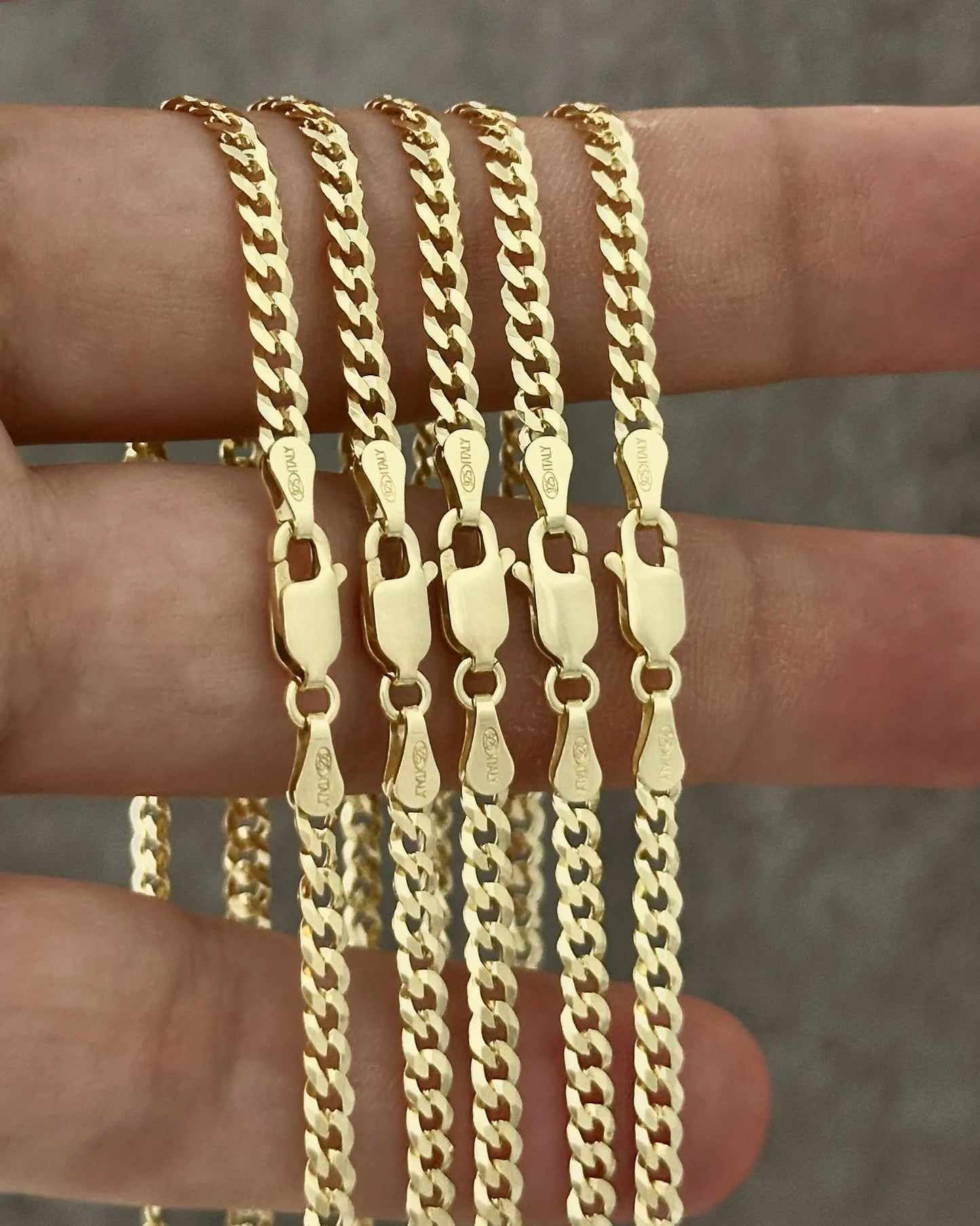 JIT46036 - C Cuban Link IT 3,1 mm 65 Cms