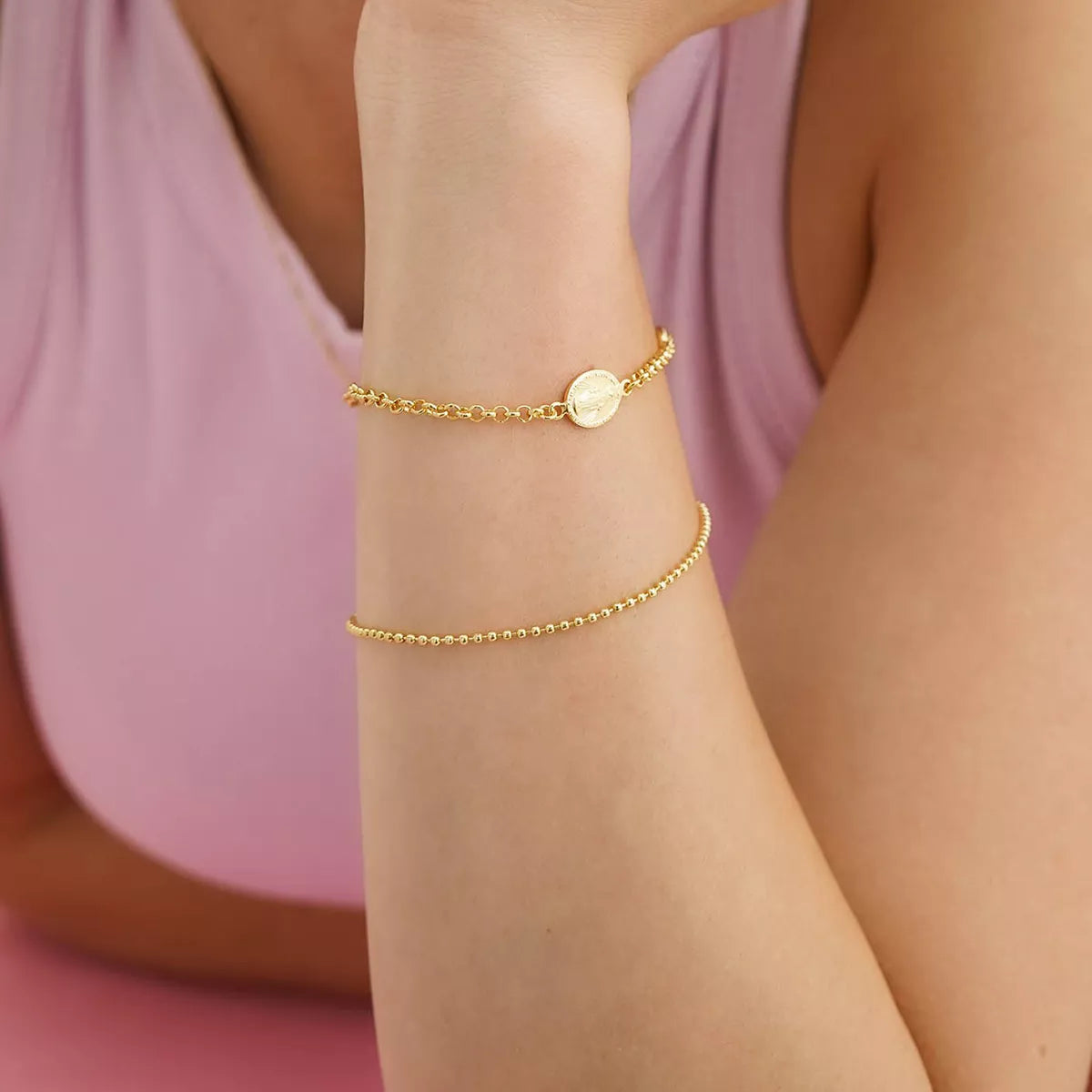 54986 - Pulsera Militar Delgada 1.1Mm 18Cm