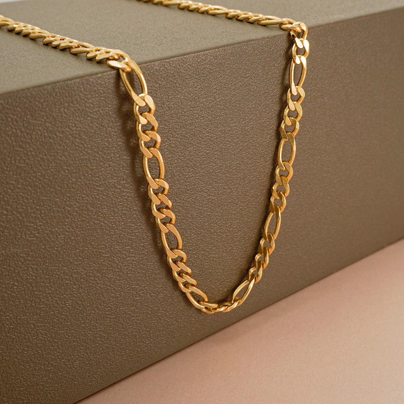 44143 - Cadena Tejido 3*1 Diamantada 5mm 65cm