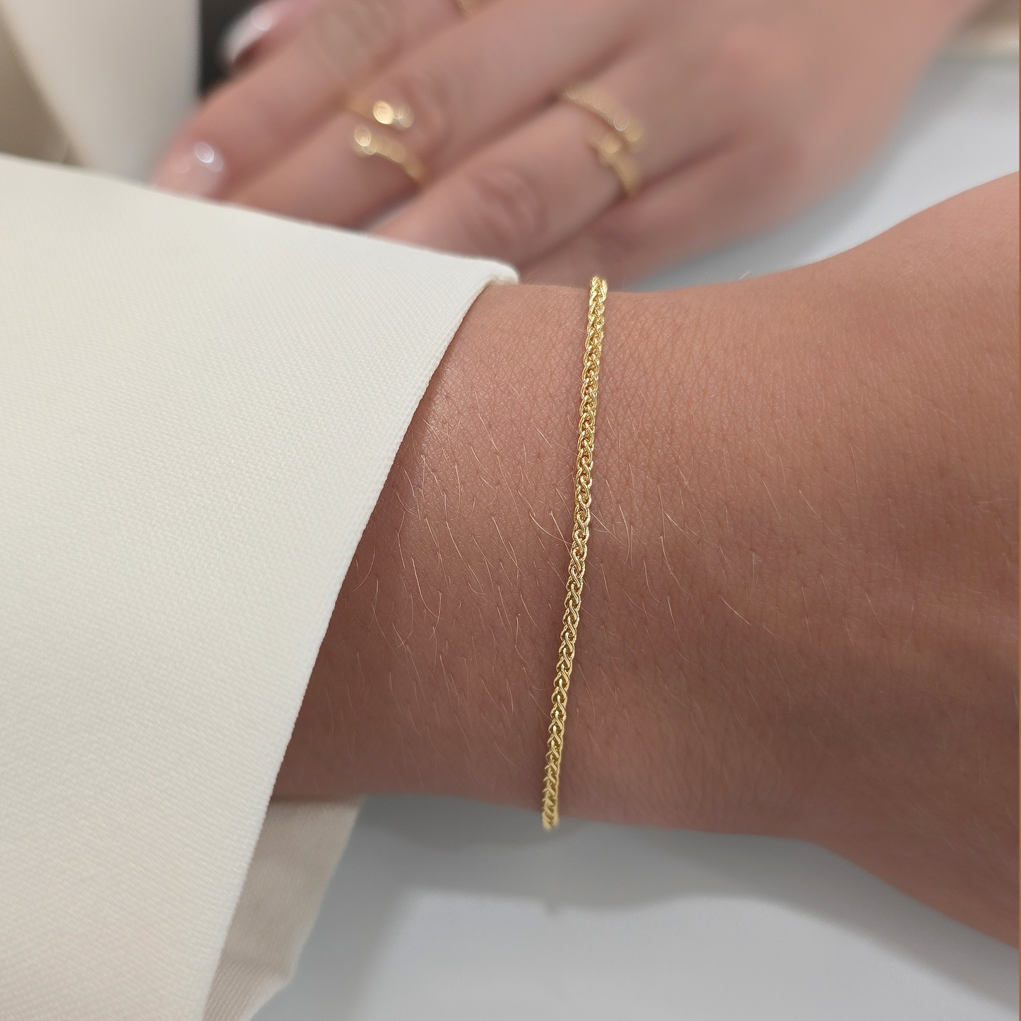 50011 - Pulsera Franco Finita 16 Cms + Extensor