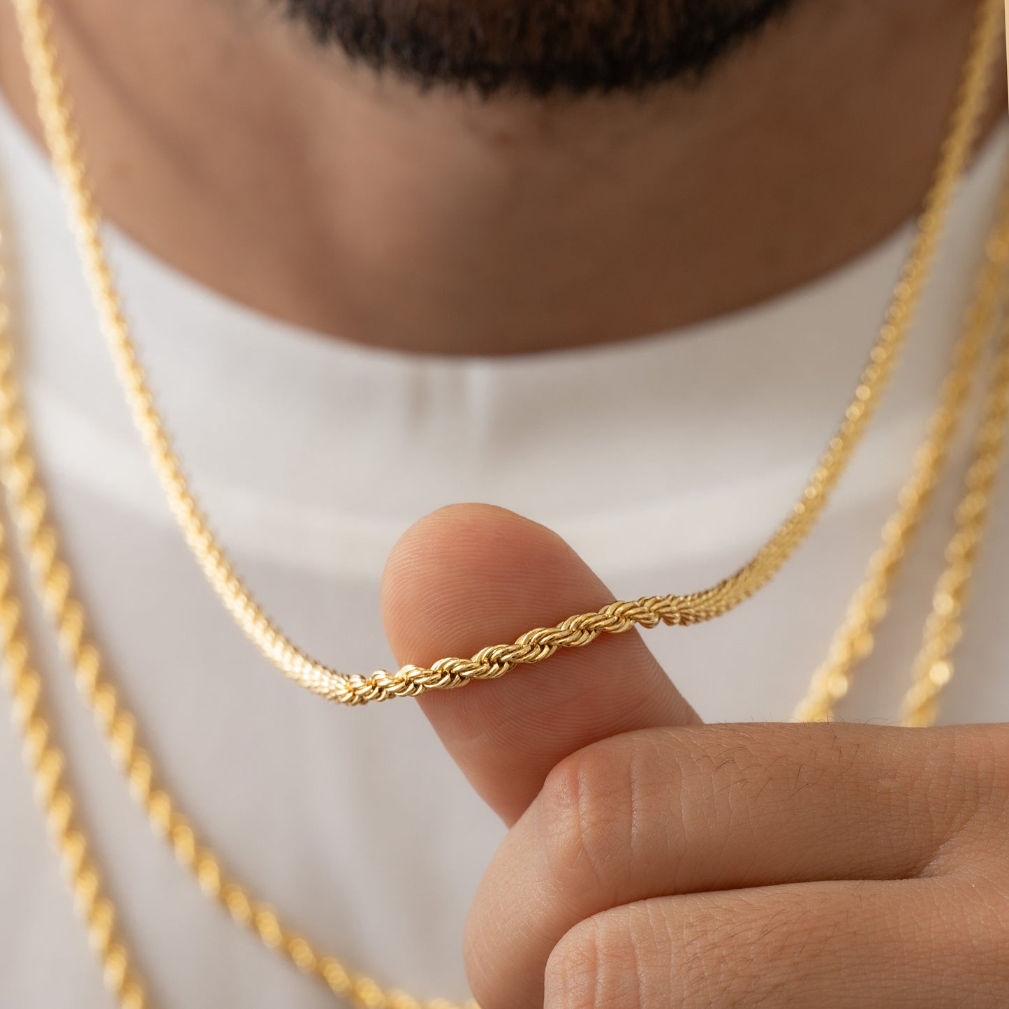 44898 - Cadena Lazo 3 mm 65 Cms