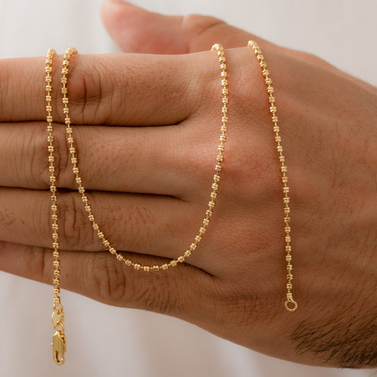 40018 - Cadena Militar Doble Delgada 65 Cms