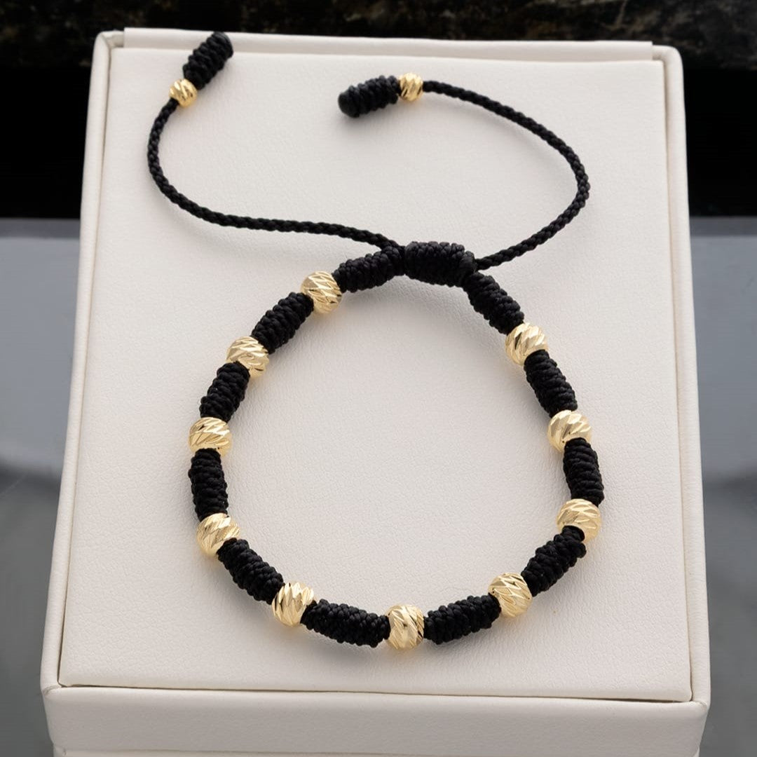 M037 - Manilla Denario con balines Diamantados