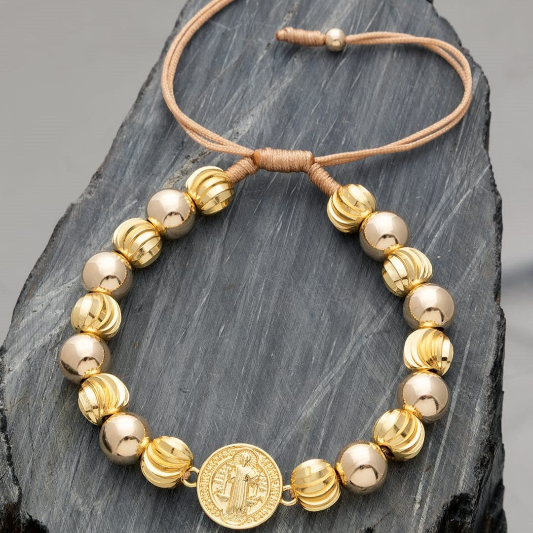 M105 - Manilla balines Gruesos con herraje San benito