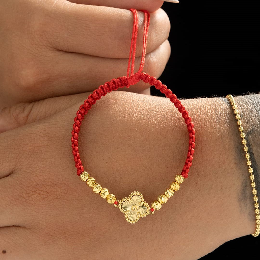 M016 - Manilla Clover Esfera con Balin Americano