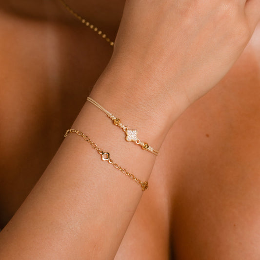 M088 - Manilla Balines Romanos y Herraje Mini Clover