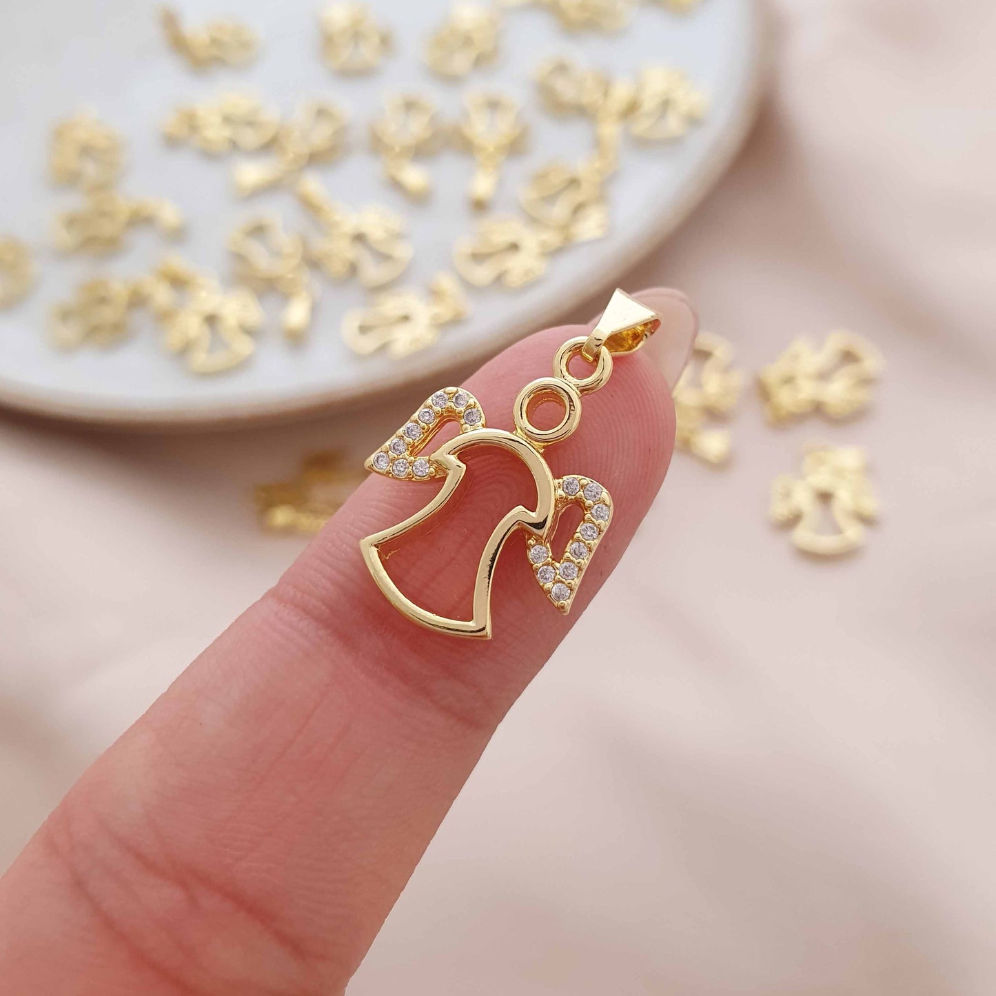 23059 - Dije Angel con Circonias