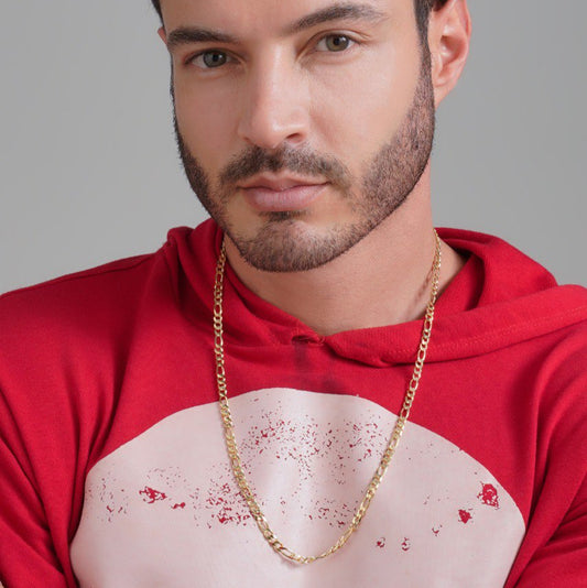 44143 - Cadena Tejido 3*1 Diamantada 5mm 65cm