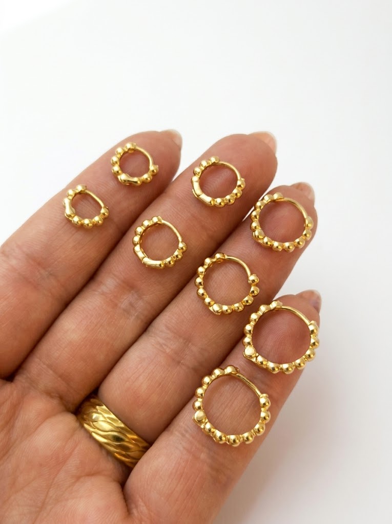 Set Candonga Perle - Oro Laminado 18k