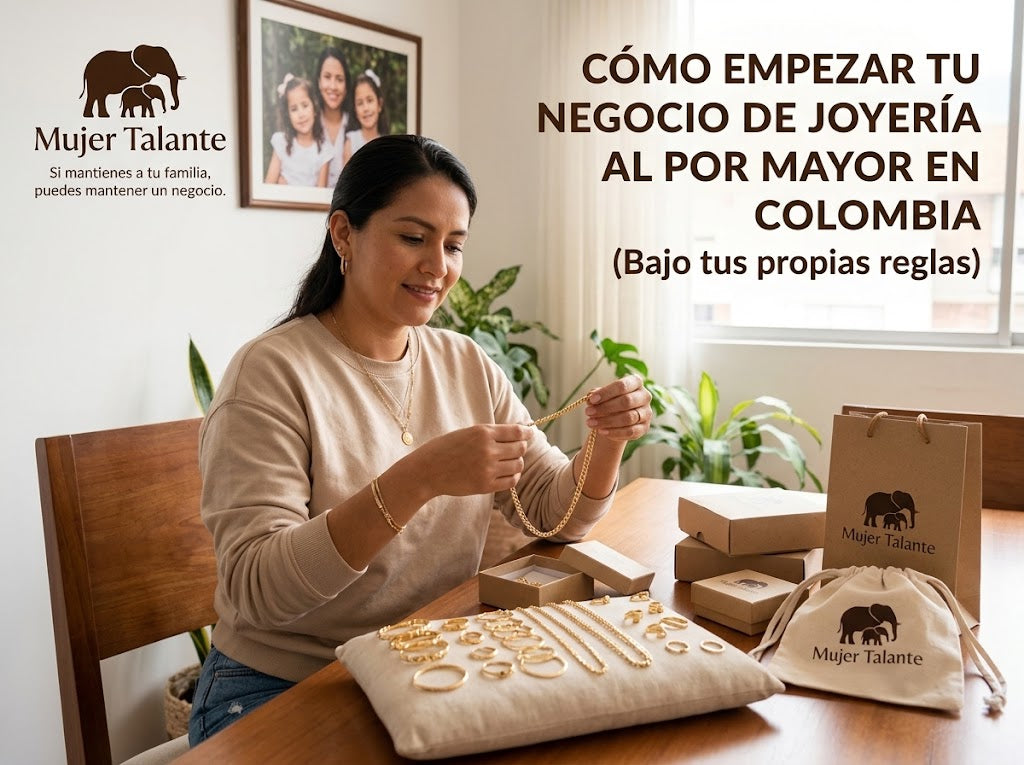 Cómo empezar tu negocio de joyería al por mayor en Colombia ó donde estés (Bajo tus propias reglas)