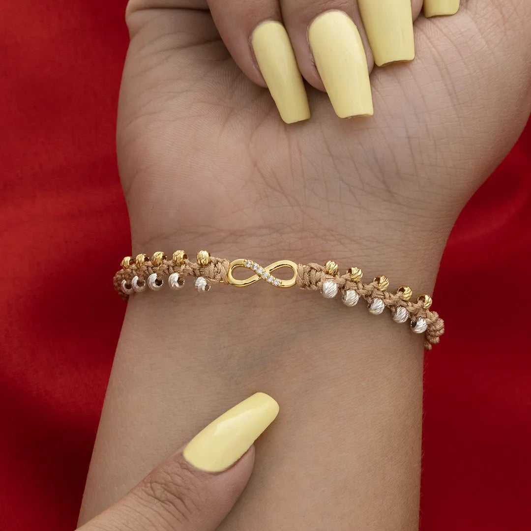 23340 - Herraje Infinito Media Circonias