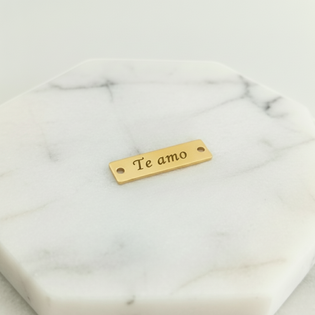 Herraje Placa Fotograba Cuadrada Plana