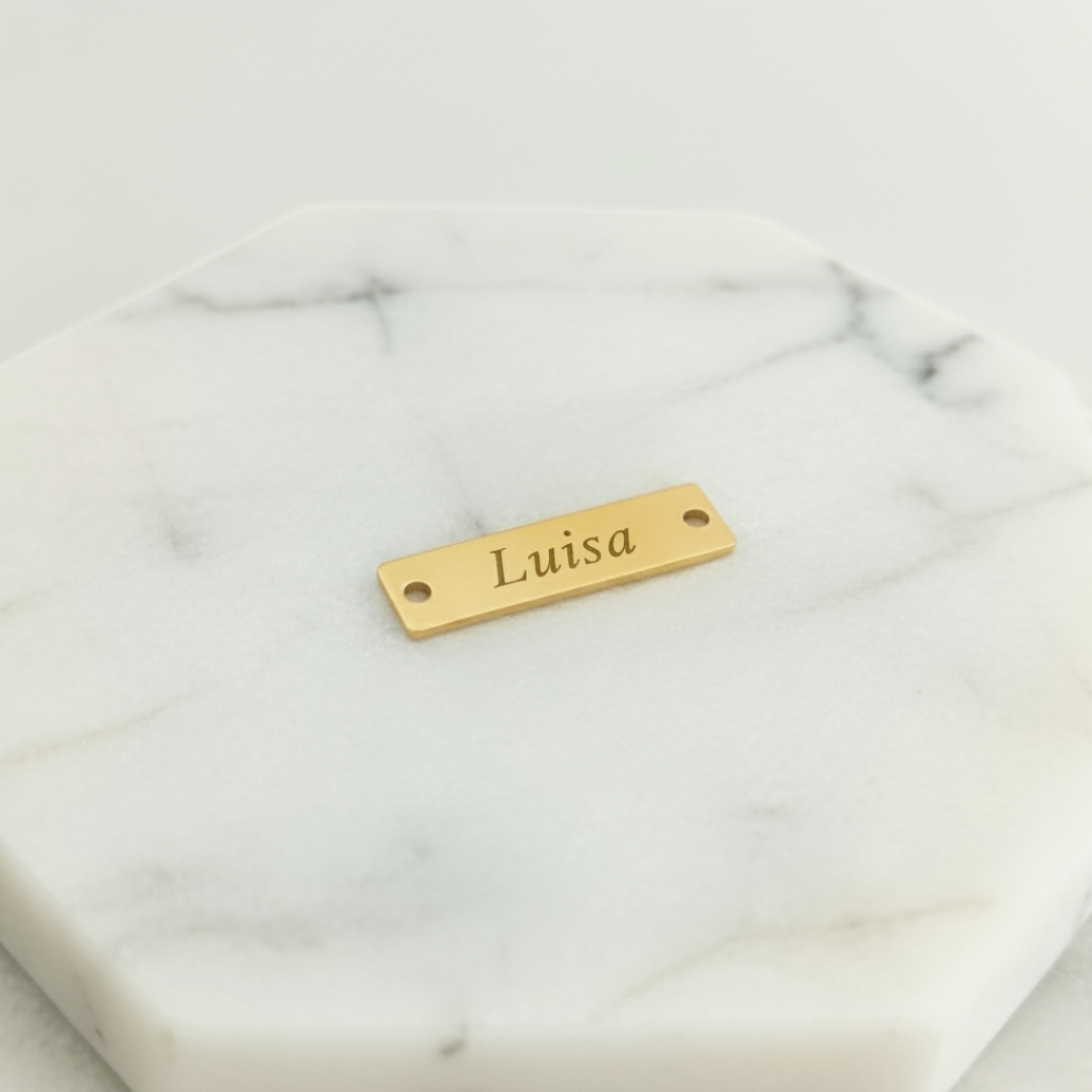 Herraje Placa Fotograba Cuadrada Plana