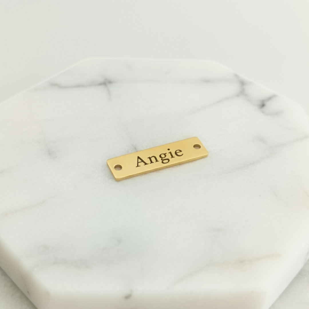 Herraje Placa Fotograba Cuadrada Plana