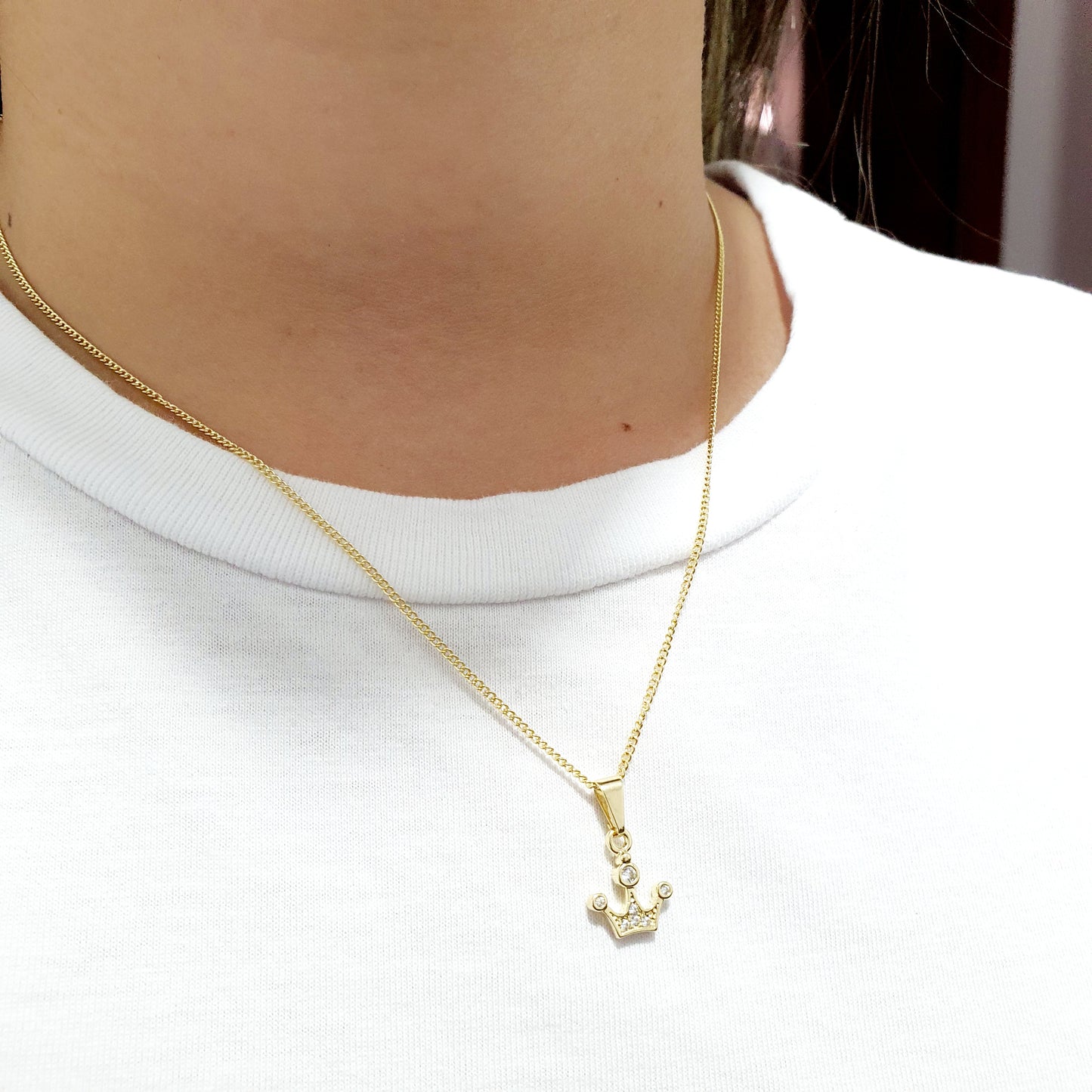 23060 - Dije Corona con Circonias