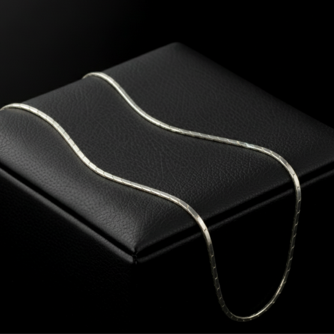 S-45040 - Cadena Cordon Cuadrado 0.8mm y 40cm