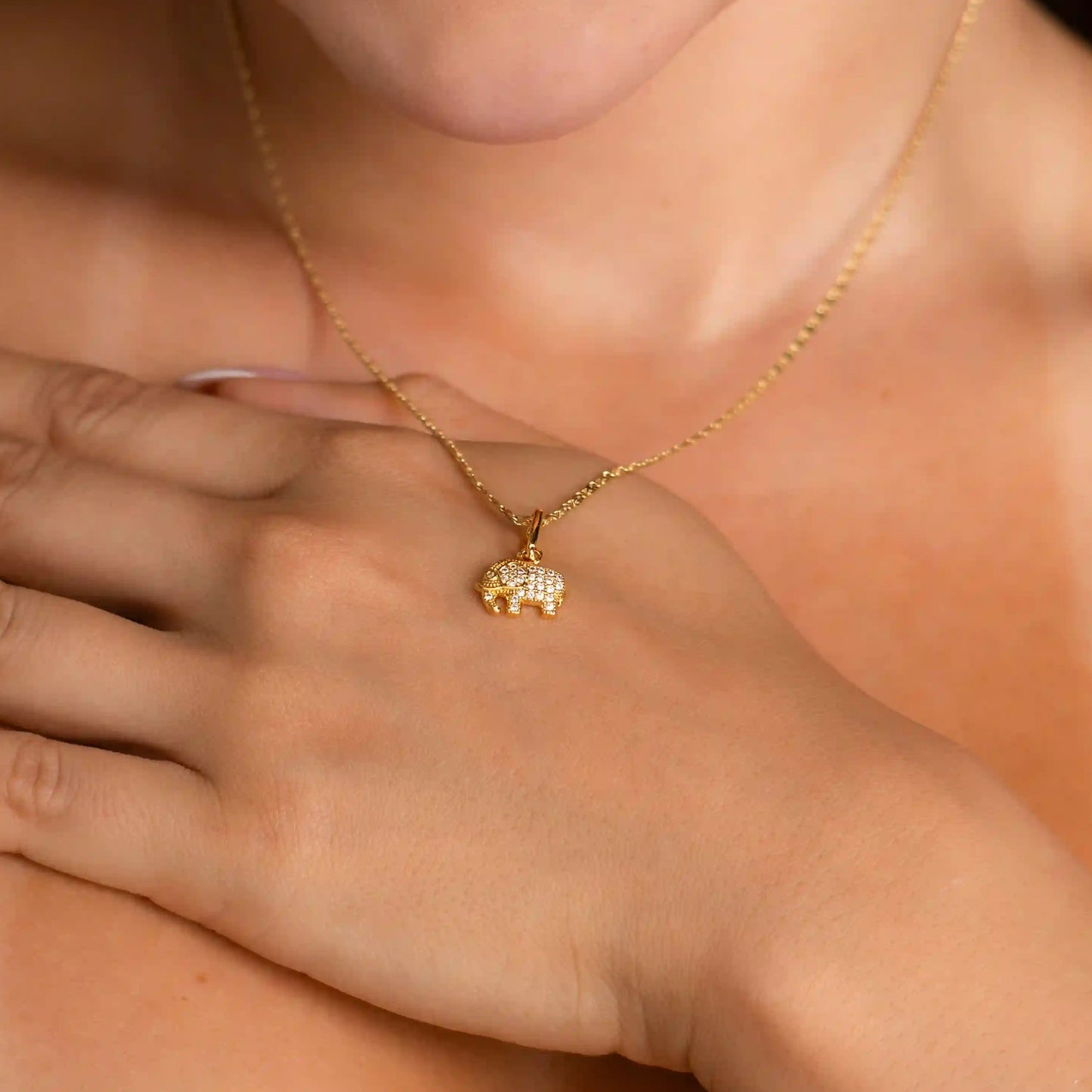 23339 - Dije Elefante con circonias elevaant