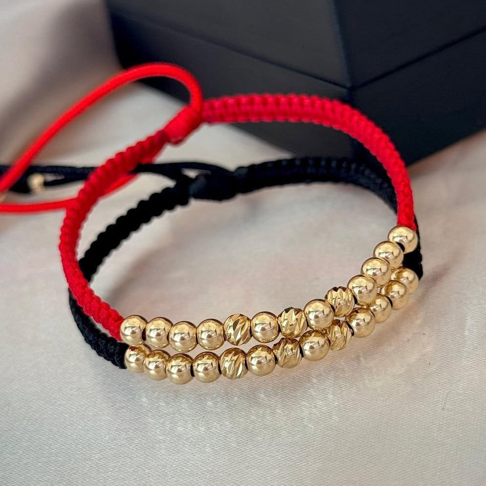 M001 - Par Manillas balines lisos y diamantados