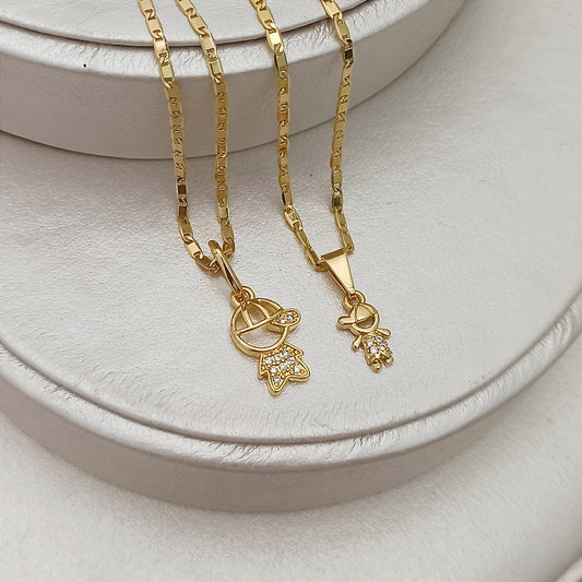 Set Cadena y dije Papá e Hijo