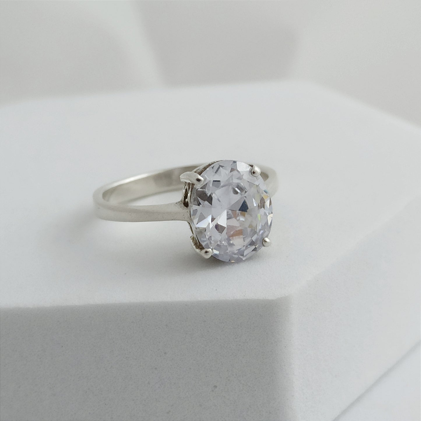 A Compromiso Piedra oval Grande