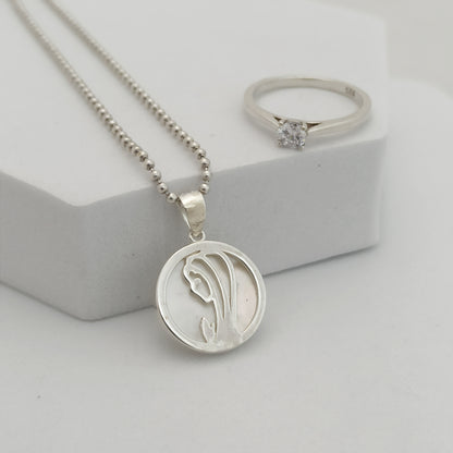 Conjunto cadena, dije Dulce Espera y anillo midi
