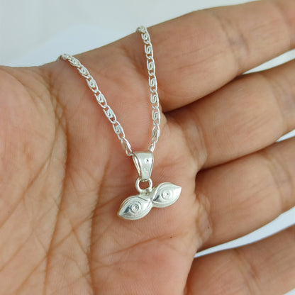 Conjunto cadena y dije Ojos Santa Lucia