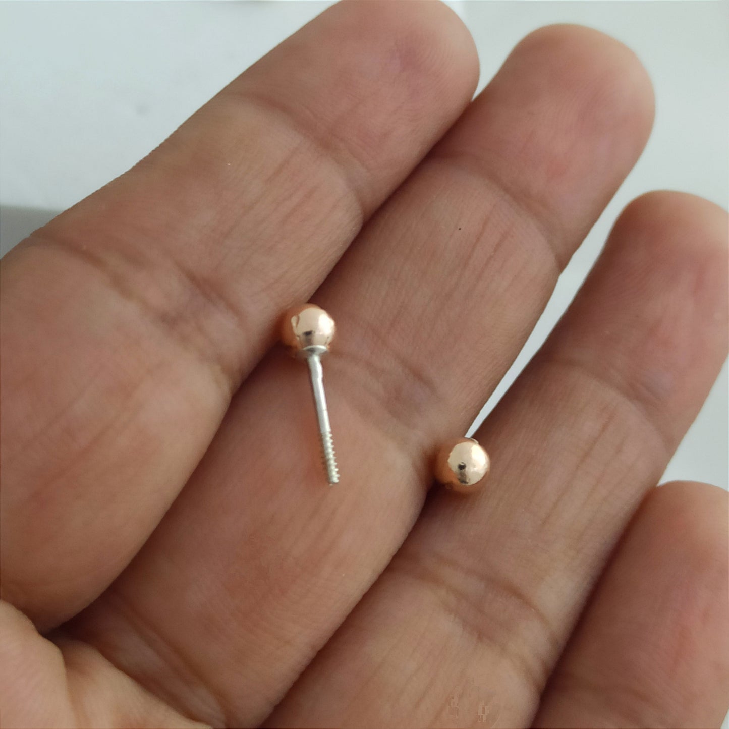 JP30903RS- Topito Balin 4mm Rosa