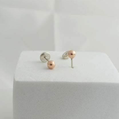 JP30903RS- Topito Balin 4mm Rosa