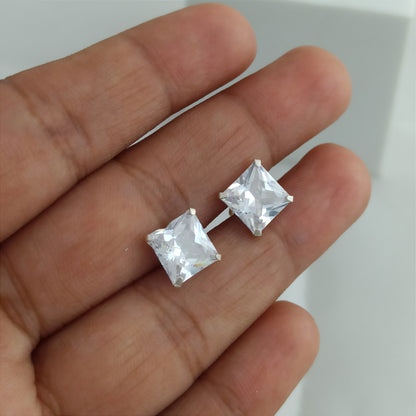 JP33027C - Topito Circon Cuadrado Cristal 10mm