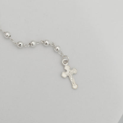 Rosario con Balin 3mm y de 45cm de Largo