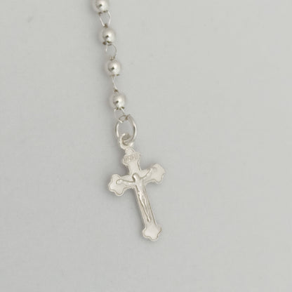 Rosario Milagrosa Balin 3mm y de 45cm de Largo