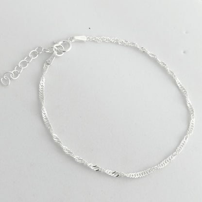 JP55171 - Pulsera Singapur de 1.7mm y 16cm