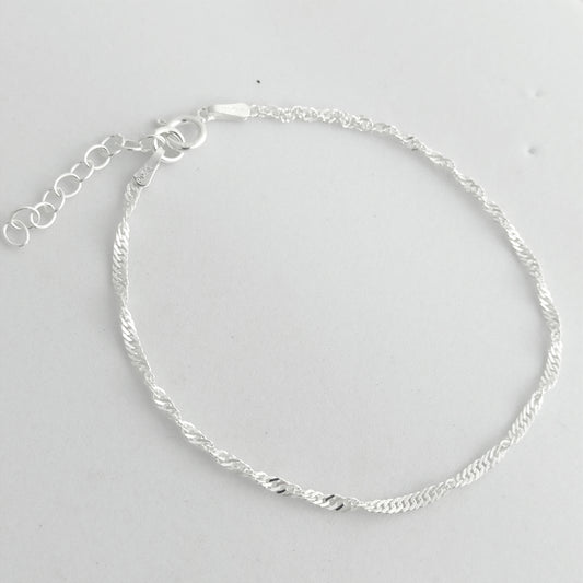 JP55171 - Pulsera Singapur de 1.7mm y 16cm