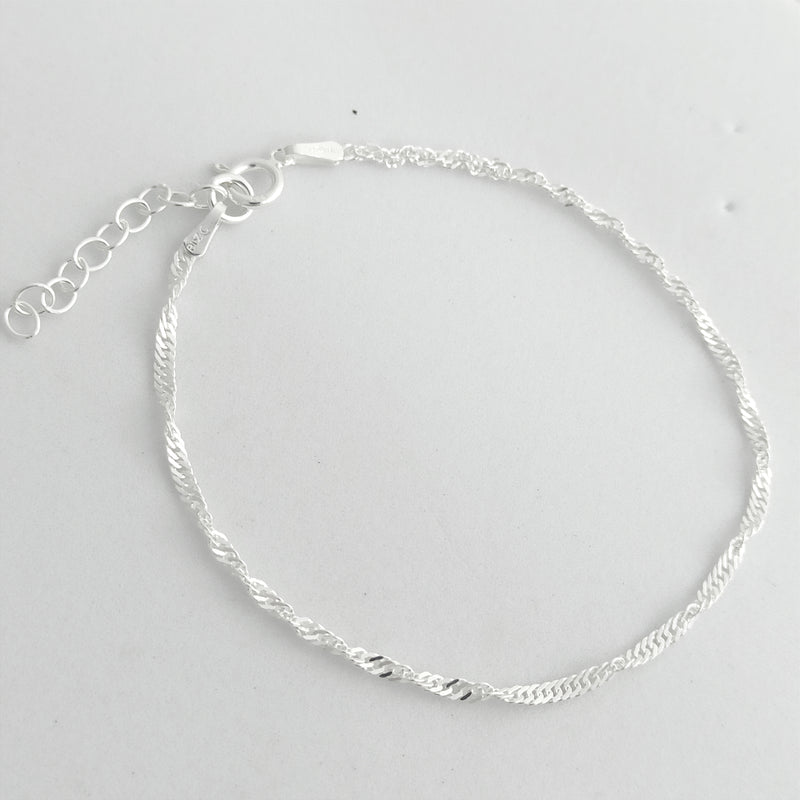 JP55171 - Pulsera Singapur de 1.7mm y 16cm